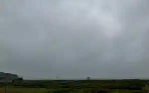 太平洋沿岸は低い雲が垂れ込める日が多い(8月31日、福島県内) 太平洋沿岸は低い雲が垂れ込める日が多い(8月31日、福島県内)