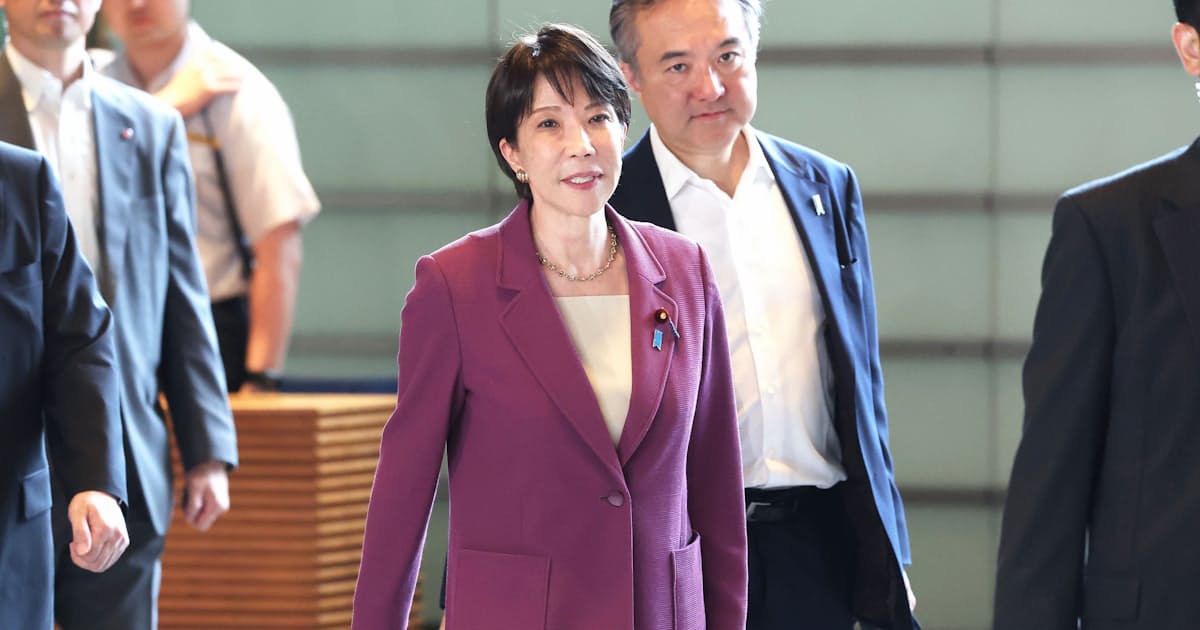 高市大臣、国会で経済安保政策を推進へ