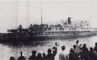 家族は鹿児島港に引き揚げた（1946年ころ、国書刊行会「ふるさとの想い出写真集　明治大正昭和　鹿児島」より）