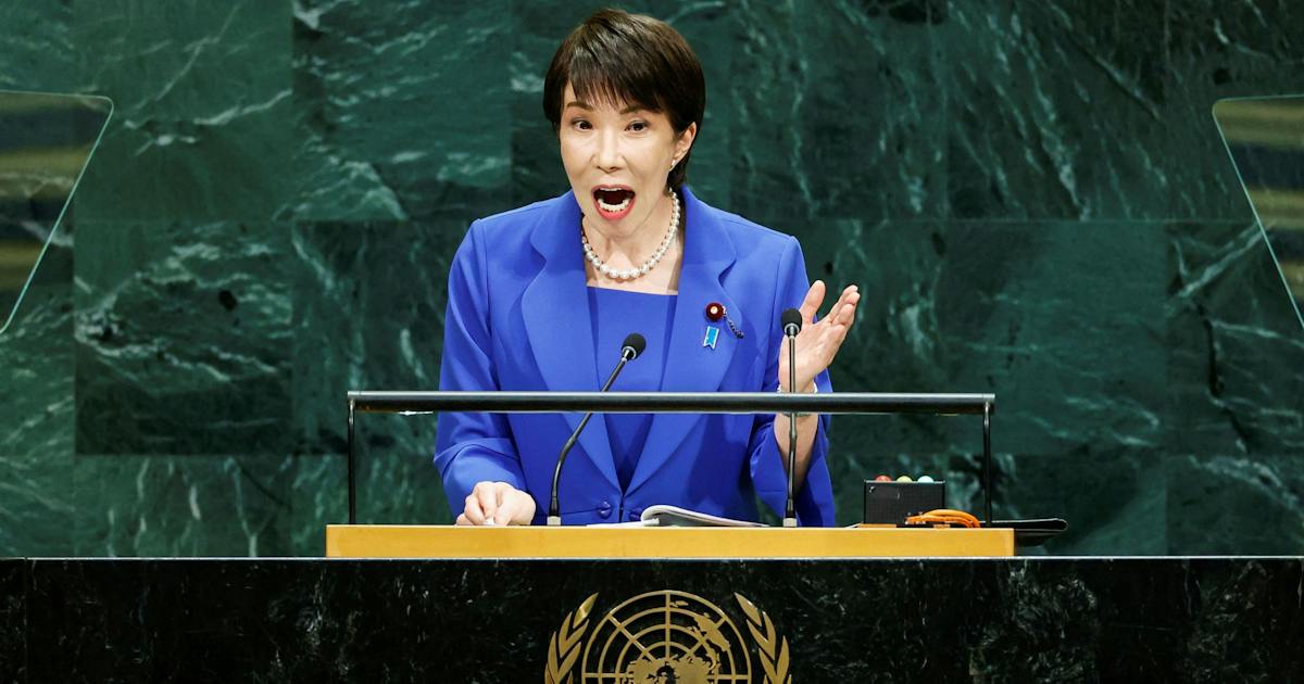 高市早苗首相「法の支配は挑戦に直面」 国連演説、ICCへの支持表明 - 日本経済新聞