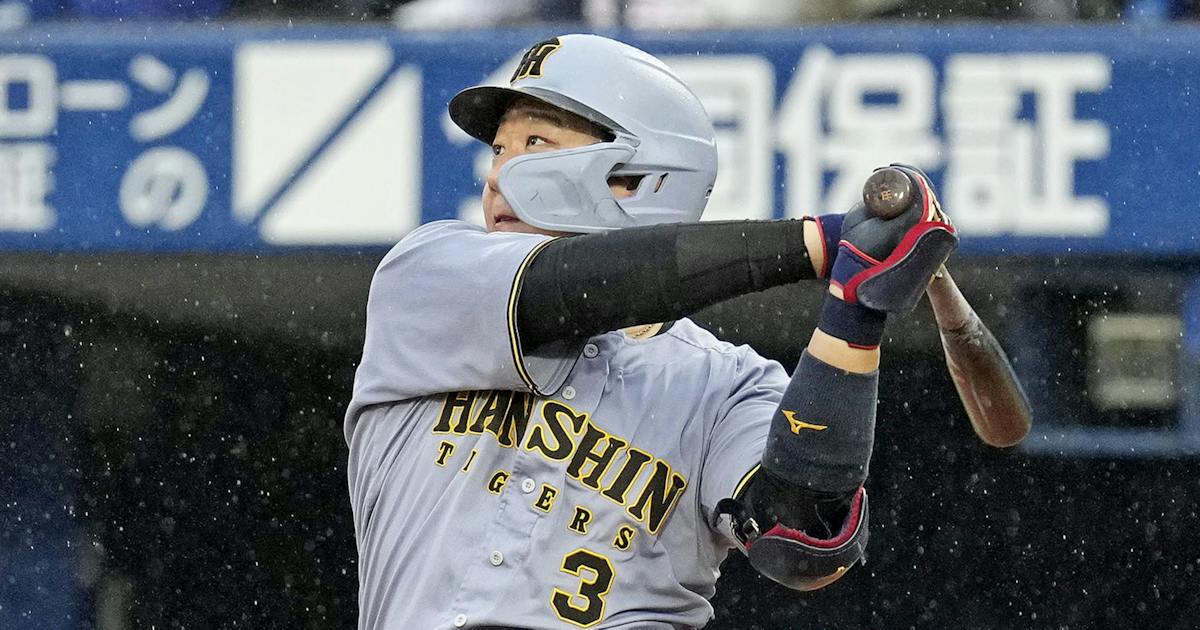 阪神・大山、4打点で優勝マジック点灯!ミスを力強くカバー
