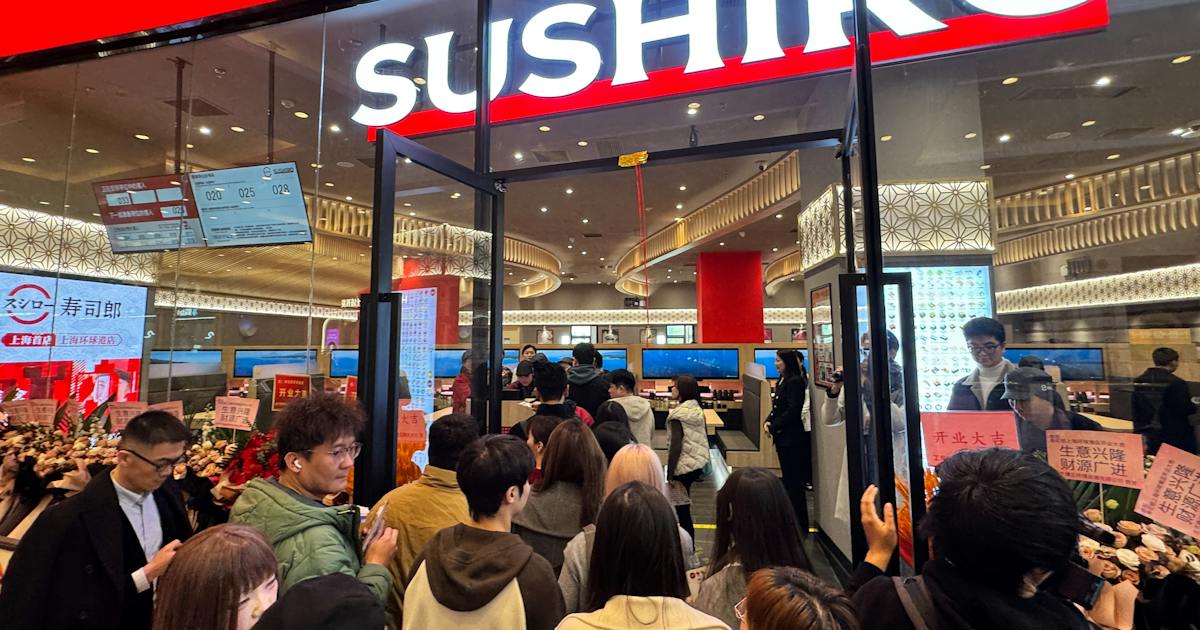 スシロー運営元、中国・上海に新会社設立 出店加速へ経営体制を分割強化
