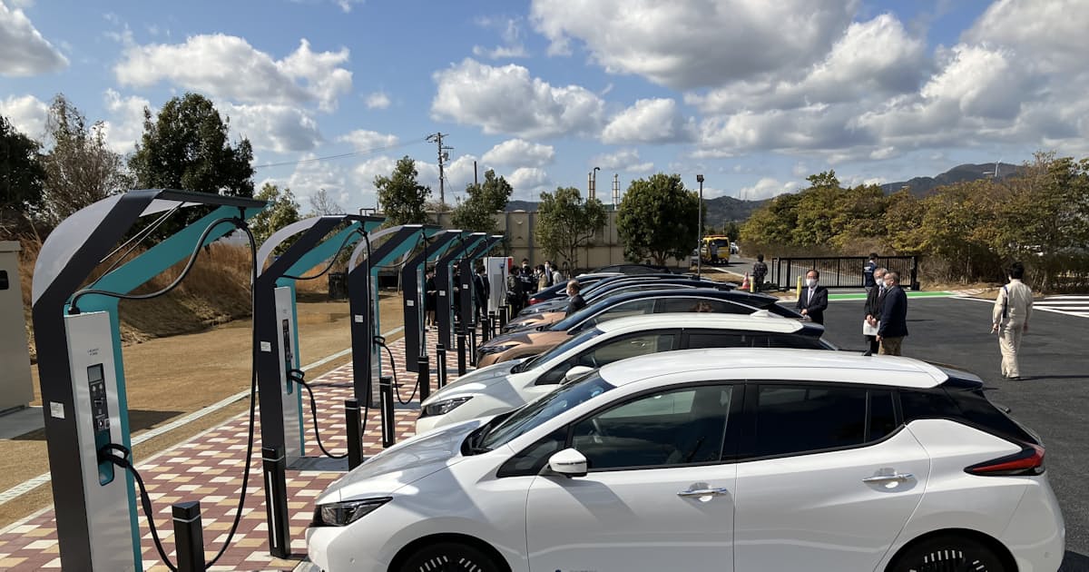 高速道路のEV充電速く、出力2倍超の90キロワットに 経産省 - 日本経済新聞