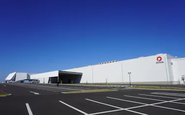 伸和コントロールズの新工場(長崎県大村市)