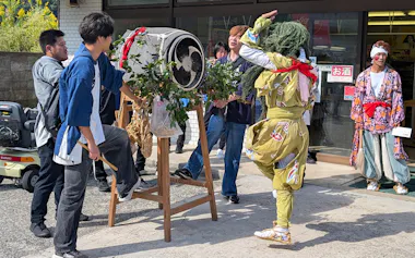 鬼太鼓には集落ごとに異なる型がある