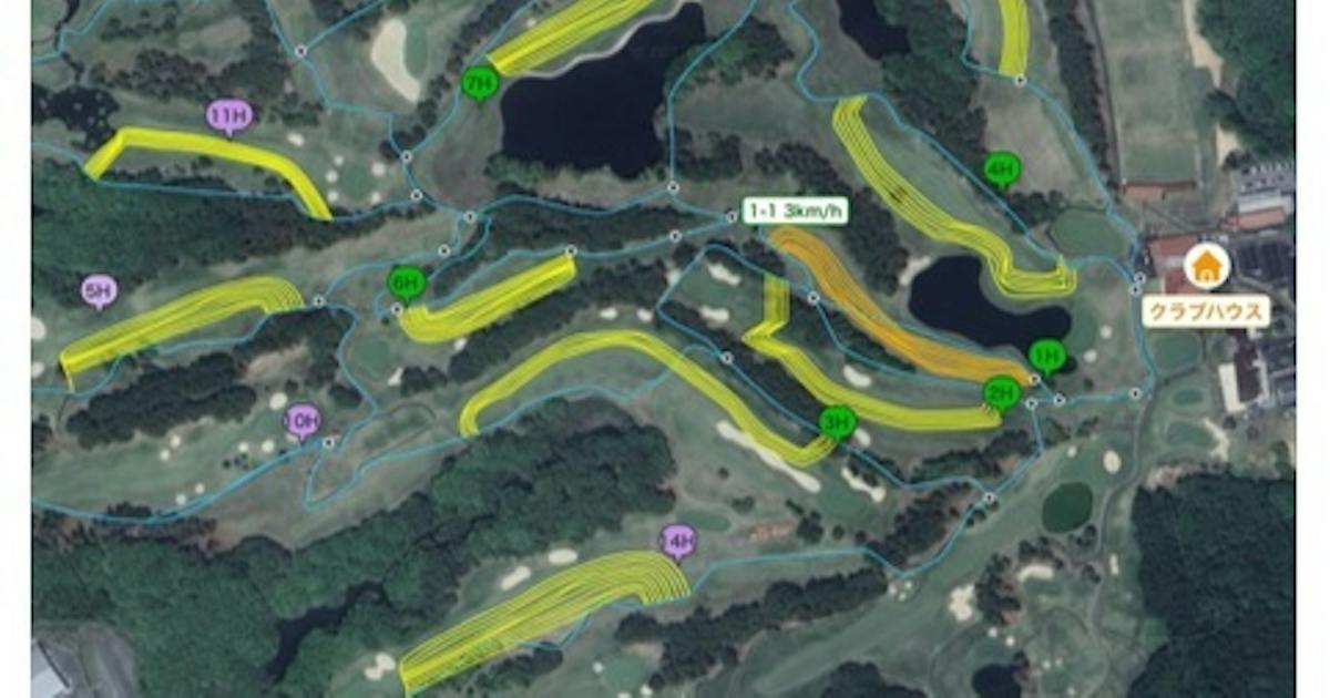 楽天GORA、自動運転ゴルフカート実証実験を開始