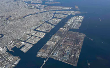GX戦略地域認定により新産業集積に期待がかかる川崎市臨海部=川崎市提供