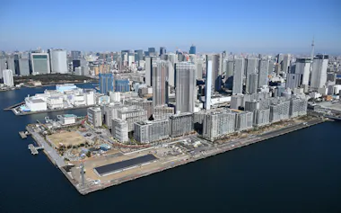 東京都心のマンション群