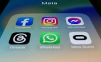 メタの各種アプリ