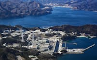 東北電力女川原子力発電所（3月）