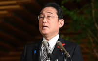 岸田首相は「税収増の還元」を訴える