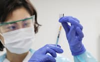 新型コロナウイルスのワクチン（福岡県古賀市の国立病院機構福岡東医療センター）