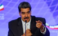 ベネズエラのマドゥロ大統領（6月、カラカス）＝ロイター