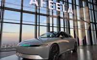 ソニー・ホンダモビリティの「AFEELA」