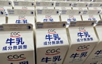 CGCは1800種類を超えるＰＢを展開する（石川県白山市のマルエーコア井口店）