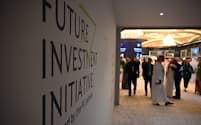 24日、リヤドで開かれたサウジ国際投資会議