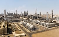 住友化学がサウジアラビアにもつ石油化学品製造の合弁会社、ペトロ・ラービグは販売が低迷している（住友化学提供）
