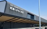 熊本地震で被災し建て替わった熊本空港の旅客ターミナルは周辺のにぎわい創出の核になる（3月、熊本県益城町）