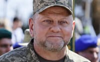 ウクライナのザルジニー総司令官は「今日の技術の進化が敵と味方の双方を立ち往生させている」と言う＝ゲッティ共同
