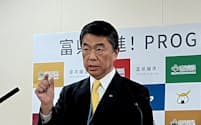 村井知事は工場建設に向けてまず来日する台湾関係者への対応を急ぐ方針だ（6日）