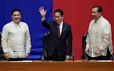 岸田氏は日本の首相として初めてフィリピン議会で演説し、法の支配の重要性を訴えた（4日、マニラ）=ロイター
