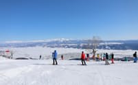 富良野スキー場ではスノーシーズン中20万人以上の来場を見込む
