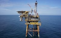 英国北海南部のCCSの権益の１割を取得（天然ガスの生産設備）