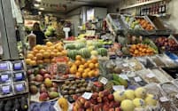 食料品や飲料の価格上昇が目立つ（10月、ブエノスアイレス）