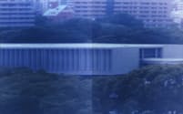 建物の一室を「ピンホールカメラ」に仕立てて撮影した「広島平和記念資料館」（「THE NARCISSISTIC CITY」より、2013年） ©Takashi Homma Courtesy of TARO NASU