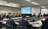 神奈川版ライドシェア導入に向けて議論を重ねた（20日、横浜市）
