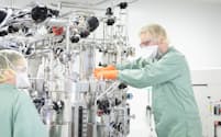 AGCはmRNA薬の原料生産を手がける（ドイツの製造拠点）