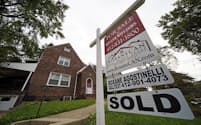 住宅価格の上昇とローン高金利環境が並行して続き、購入希望者の手が出にくい状態が継続している（ペンシルベニア州）＝ＡＰ