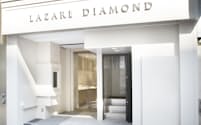 プリモ・ジャパンはラザールダイヤモンドのブライダル専門店を運営している（東京都中央区）