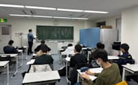 個別指導で定評のある駿台小中学部は集団授業の講座を強化している（札幌市）