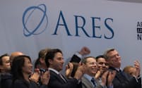 アレスは2014年にニューヨーク証券取引所に上場した＝ロイター