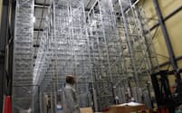 平和製粉は24年1月に新しいラック式の製品倉庫を完成する(津市)