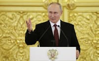 ロシアのプーチン大統領は6日に中東諸国を歴訪する（４日）＝ロイター