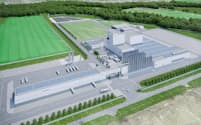 北海道中標津町に新工場を建設する（イメージ）