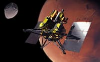 火星衛星探査機「MMX」のイメージ＝JAXA提供