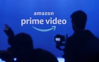 Media are seen in front of an Amazon Prime Video logo during an Amazon Prime Video India launch event in Mumbai, India, April 28, 2022. REUTERS/Francis Mascarenhas