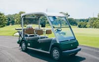 ゴルフカートに設置したデジタルサイネージに広告を流す「Golfcart Vision」事業も好調なテクノクラフト