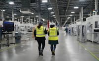 製造業は新規受注の減少で事業活動も落ち込んでいる（23年、ジョージア州）＝ロイター