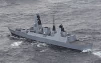In this photo provided by the Ministry of Defence on Saturday, Dec. 16, 2023, a view of the HMS Diamond off the coast of Scotland, Oct. 4, 2020.  A Royal Navy warship has shot down a suspected attack drone targeting commercial ships in the Red Sea, Britain’s defense secretary said Saturday, Dec. 16, 2023. Grant Shapps said that HMS Diamond fired a Sea Viper missile and destroyed a drone that was “targeting merchant shipping.&quot; (LPhot Belinda Alker/Ministry of Defence via AP)