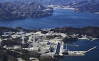 東北電力女川原子力発電所は２号機の再稼働が迫る（2023年3月)