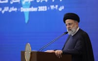 イランは日本の会社が所有するタンカーへの攻撃を否定した（イランのライシ大統領）＝ＷＡＮＡ・ロイター