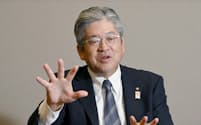 NTT西日本の森林社長は生成AIの導入支援や自動運転サービスの構築に意欲を示す