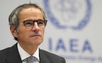 IAEAのグロッシ事務局長＝AP