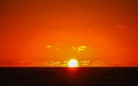 南鳥島沖からは絶景の日の出が見える（SIP/JAMSTEC提供、木村亮氏撮影）