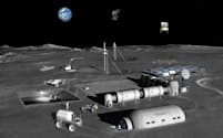 月面開発が進む中、天文台の設置検討もされている＝JAXA提供