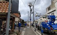 能登半島地震で石川県に支援に入った東北電力グループの作業員